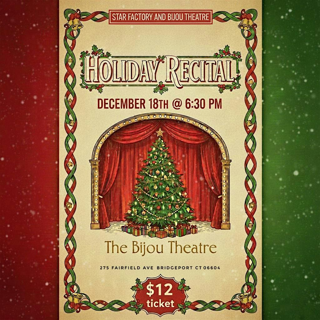 Holiday Recital, 18 December | Event in Bridgeport | AllEvents