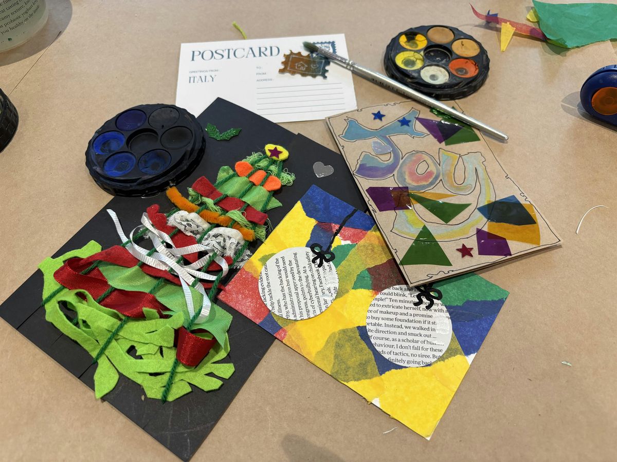 FREE Family drop-in Christmas card and postcard creations, 16 December | Event in Whangārei | AllEvents