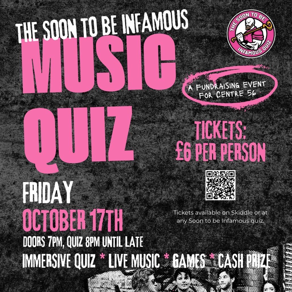 Soon to be Infamous Music Quiz, 17 October | Event in Liverpool | AllEvents