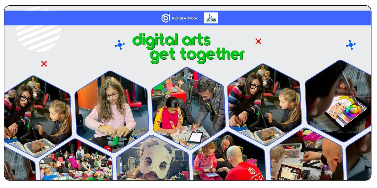 Digital Arts Get Together | Free Family Art Session | Runcorn, 17 January | Event in Runcorn | AllEvents