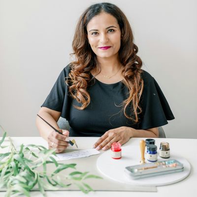 Lettering By Saher logo