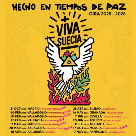 Viva Suecia en La Plaza de Toros, Toledo 2026 - Tarjeta Regalo, 1 January | Online Event | AllEvents