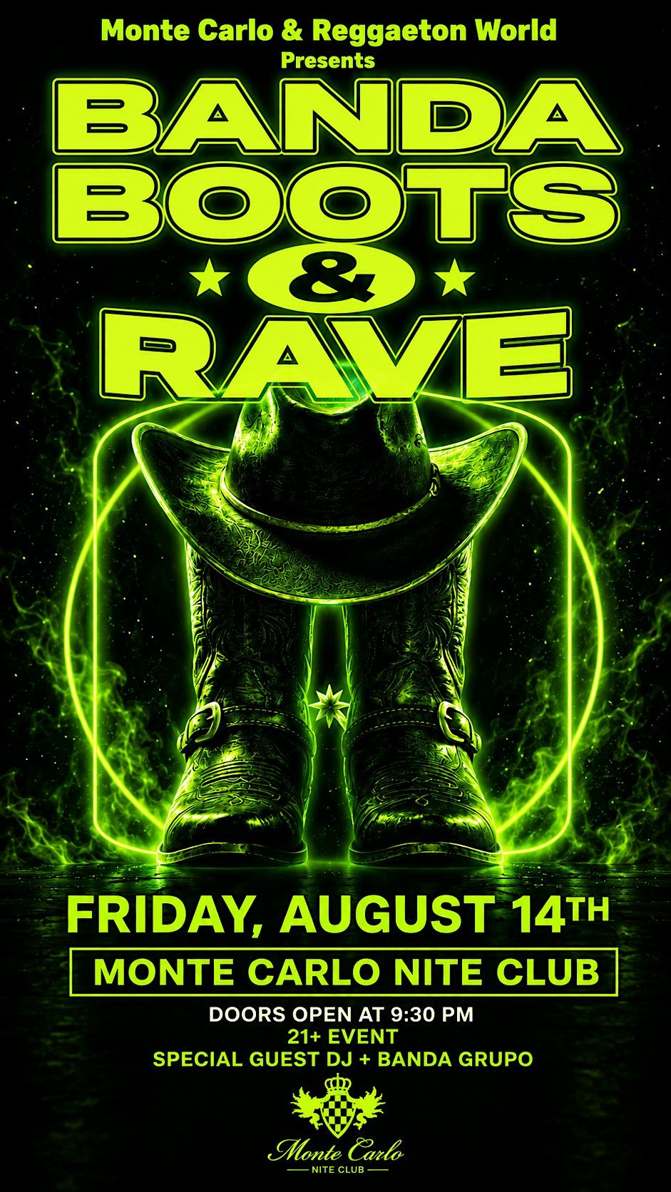 Banda Boots & Rave Halloween Night