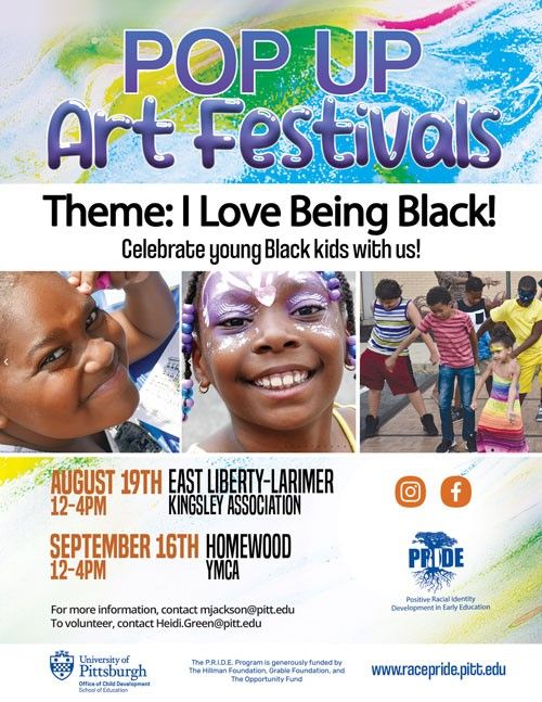 Pop Up Art Festival East Liberty, The Kingsley Association