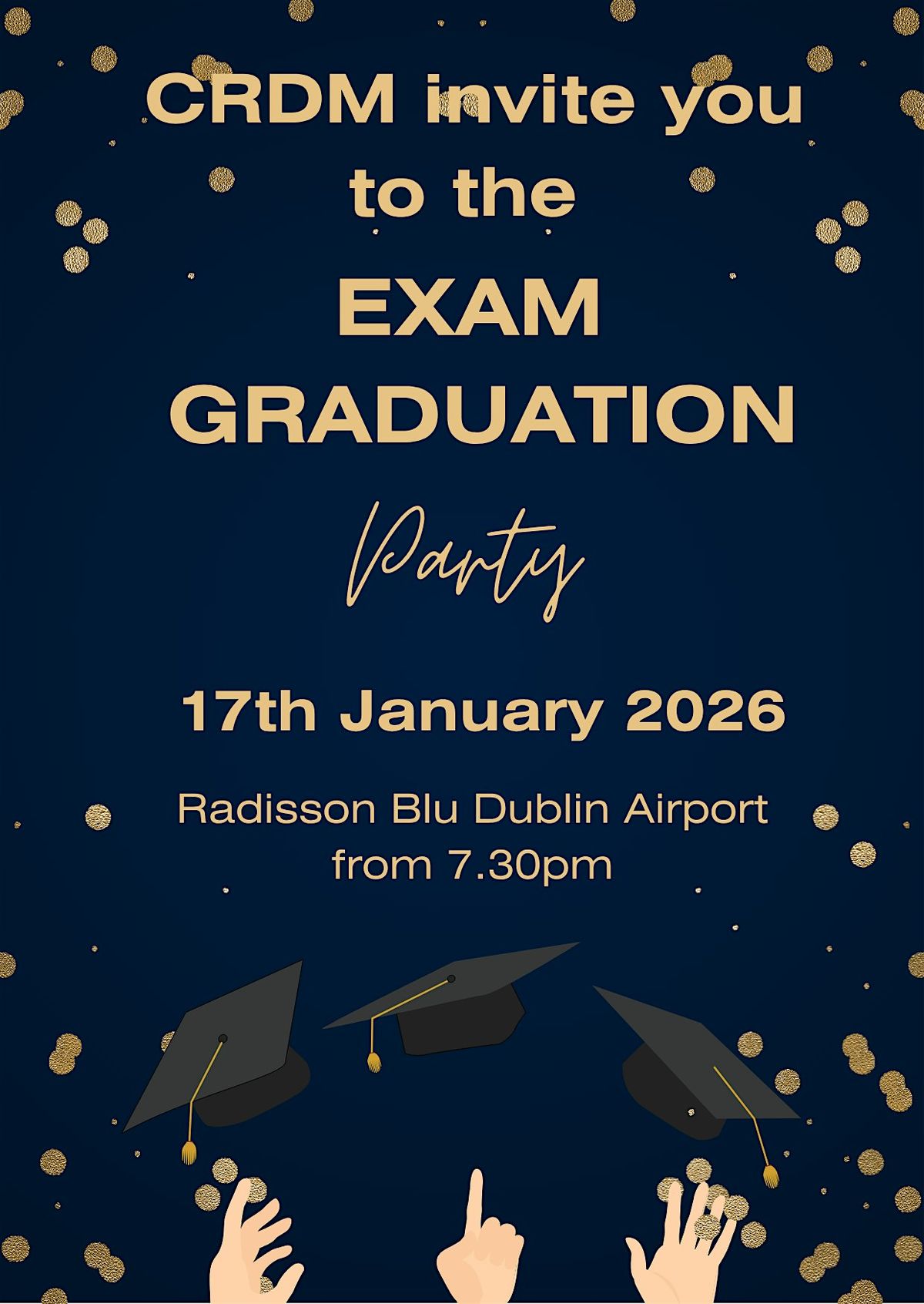 Exam Graduation, 17 January | Event in Dublin | AllEvents