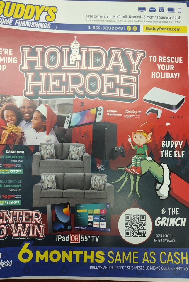 Santa Party, Buddy's Home Furnishings Lynchburg VA, December 25 2023