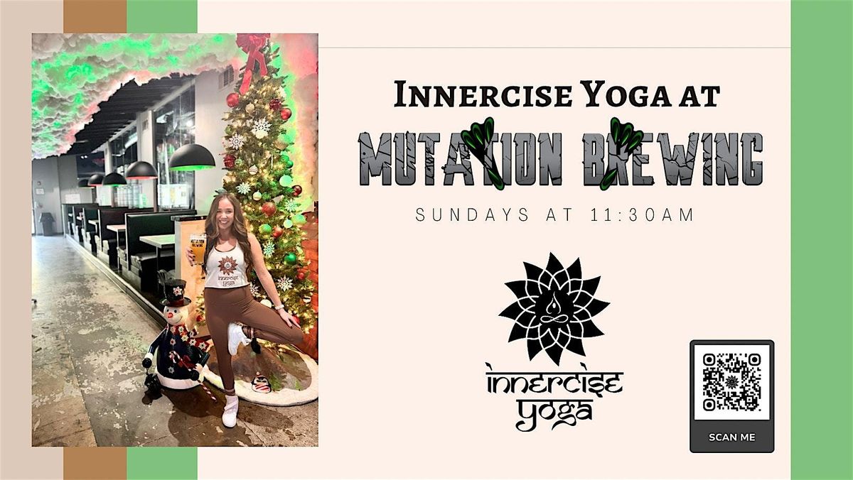 Innercise Yoga at Mutation Brewing - December, 7 December | Event in Sandy Springs | AllEvents