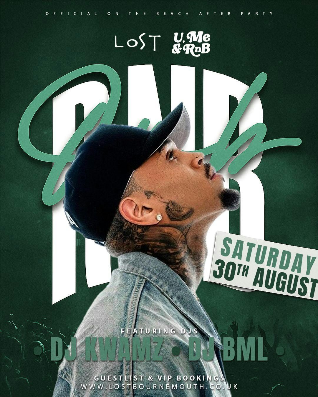 Lost Saturdays U ME &amp; RNB take over! , 30 August | Event in Bournemouth | AllEvents