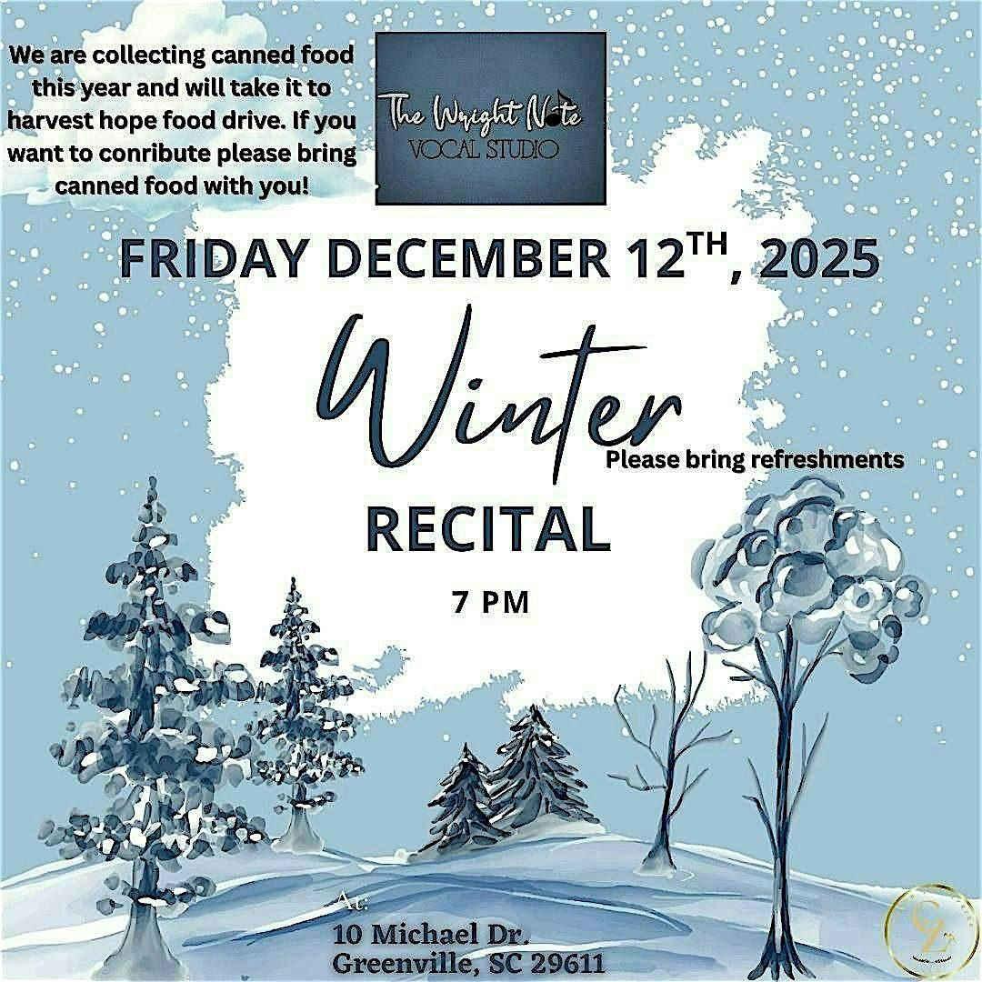 Winter Recital 2025, 12 December | Event in Greenville | AllEvents