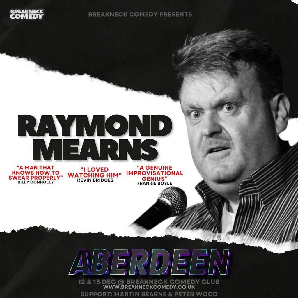 Raymond Mearns, 13 December | Event in Aberdeen | AllEvents