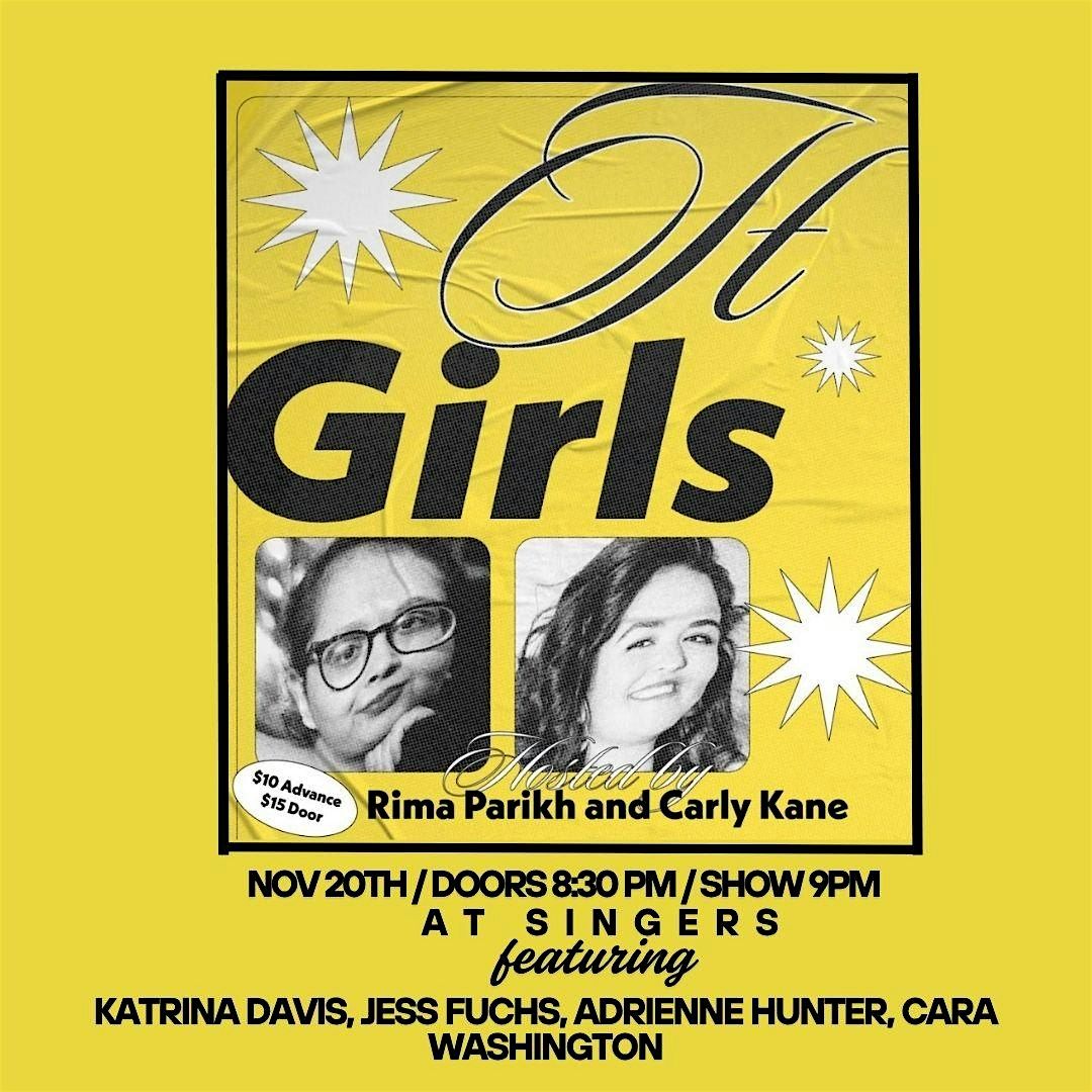 IT GIRLS: Hosted by Rima Parikh and Carly Kane, 20 November | Event in Brooklyn | AllEvents
