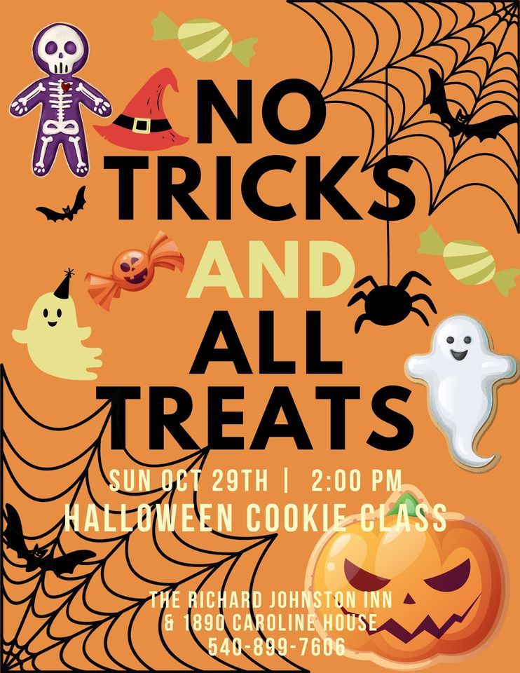 Halloween Cookie Class, 528 Caroline St, Fredericksburg, VA 224016014