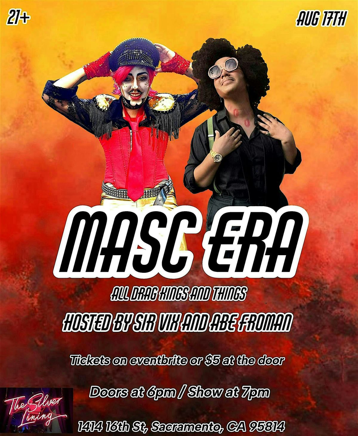 Masc Era - Drag King and Thing Revue, Dec.21, 21 December | Event in Sacramento | AllEvents
