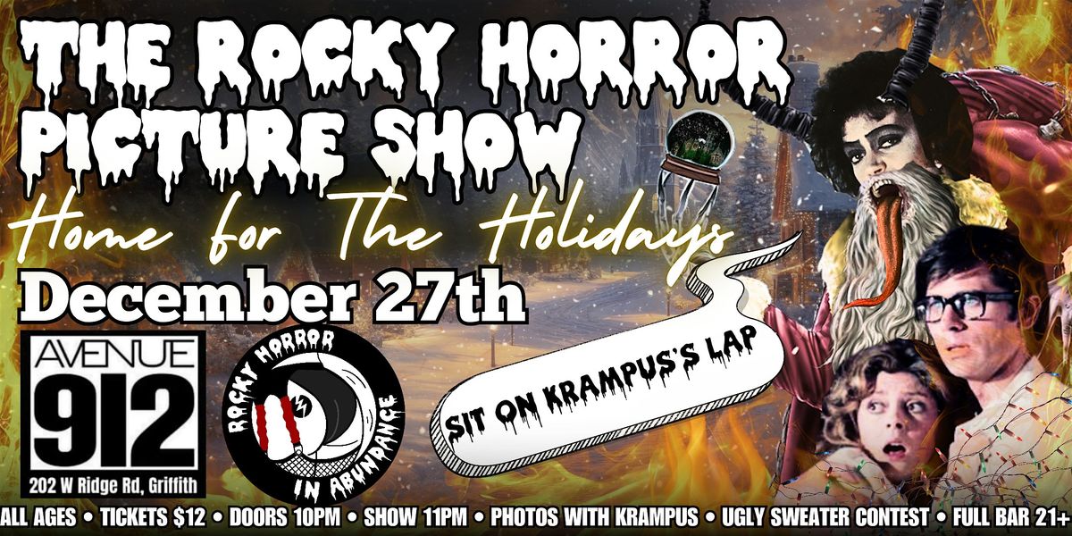 The Rocky Horror Picture Show: Home For The Holidays KRAMPUS EDITION, 27 December | Event in Griffith | AllEvents