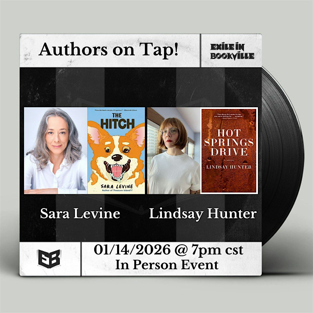 Authors on Tap: Sara Levine and Lindsay Hunter, 14 January | Event in Chicago | AllEvents