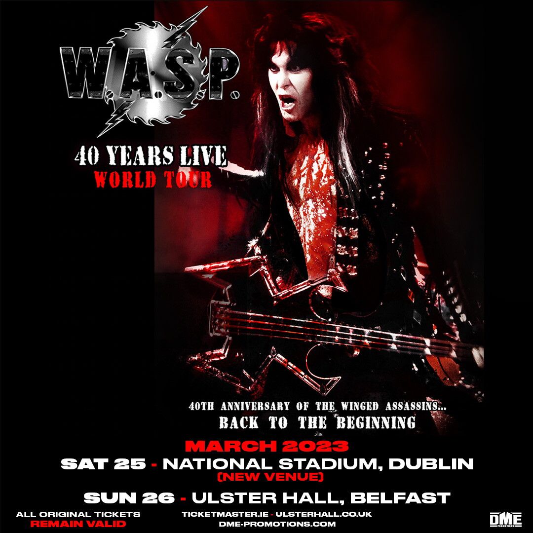WASP Belfast Tickets, 23 July | Event in Belfast | AllEvents
