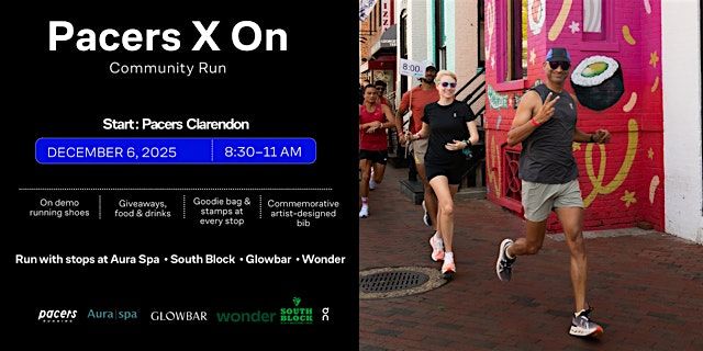 Pacers x On - Locals Only Run, 6 December | Event in Arlington | AllEvents