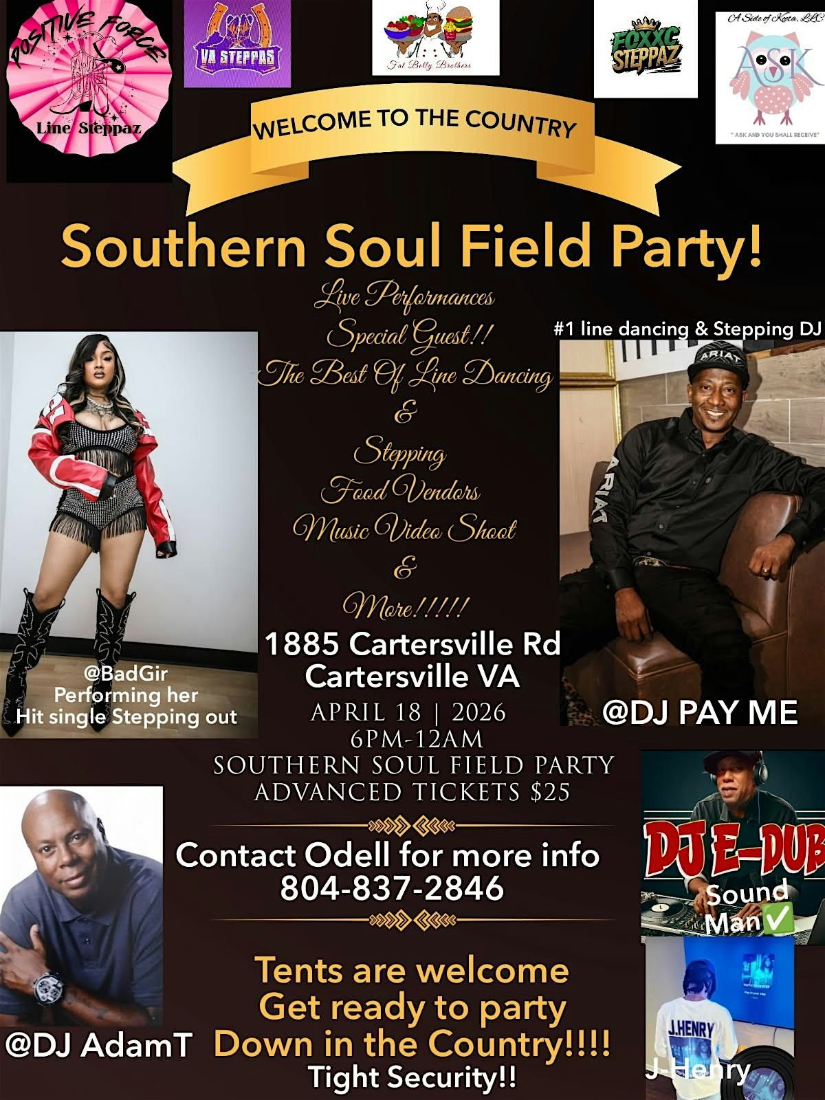 Southern Soul Field Party, 18 April | Event in Cartersville | AllEvents