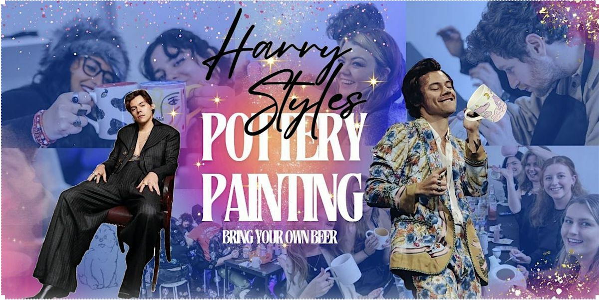 Harry Styles Pottery Painting Night
