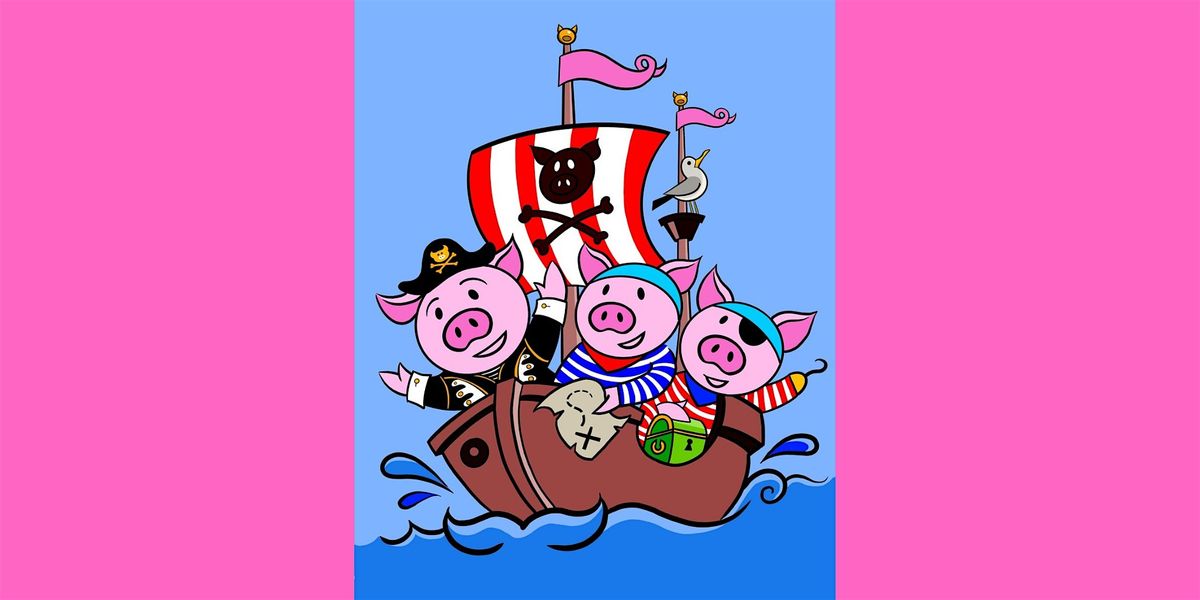 Three Little Pirate Pigs Puppet Show