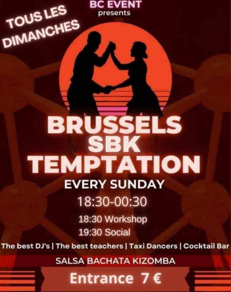 BRUSSELS SALSA TEMPTATION, Brasserie Byblos 1898, Brussels, December 3 to December 4 AllEvents.in