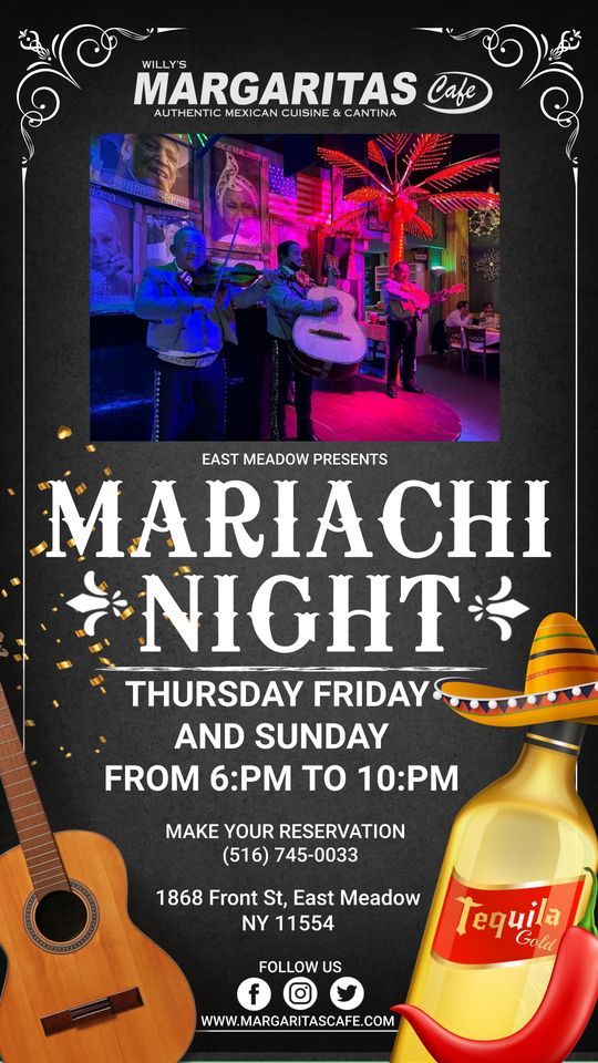 Mariachi Night Fridays Margaritas Cafe, Margarita's Cafe (East Meadow), August 13 2023