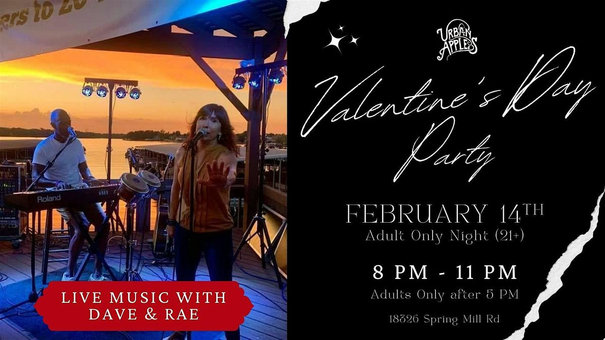 Valentine's with Dave & Rae, 14 February | Event in Westfield | AllEvents
