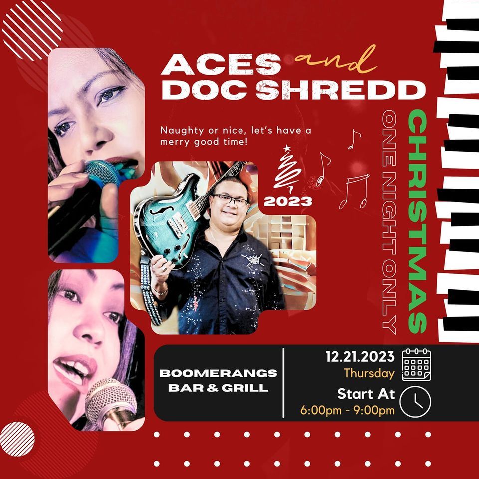 One Night Christmas Special Boomerangs!!, Boomerangs Barandgrill