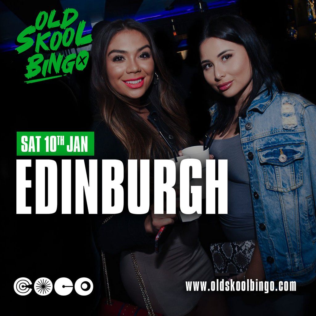 Old Skool Bingo Sat 10th Jan Edinburgh, 10 January | Event in Edinburgh | AllEvents