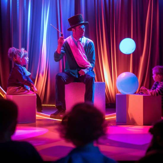 The Magic Gateway: A Neon Portal Magic Show for Kids, 13 December | Event in Chicago | AllEvents