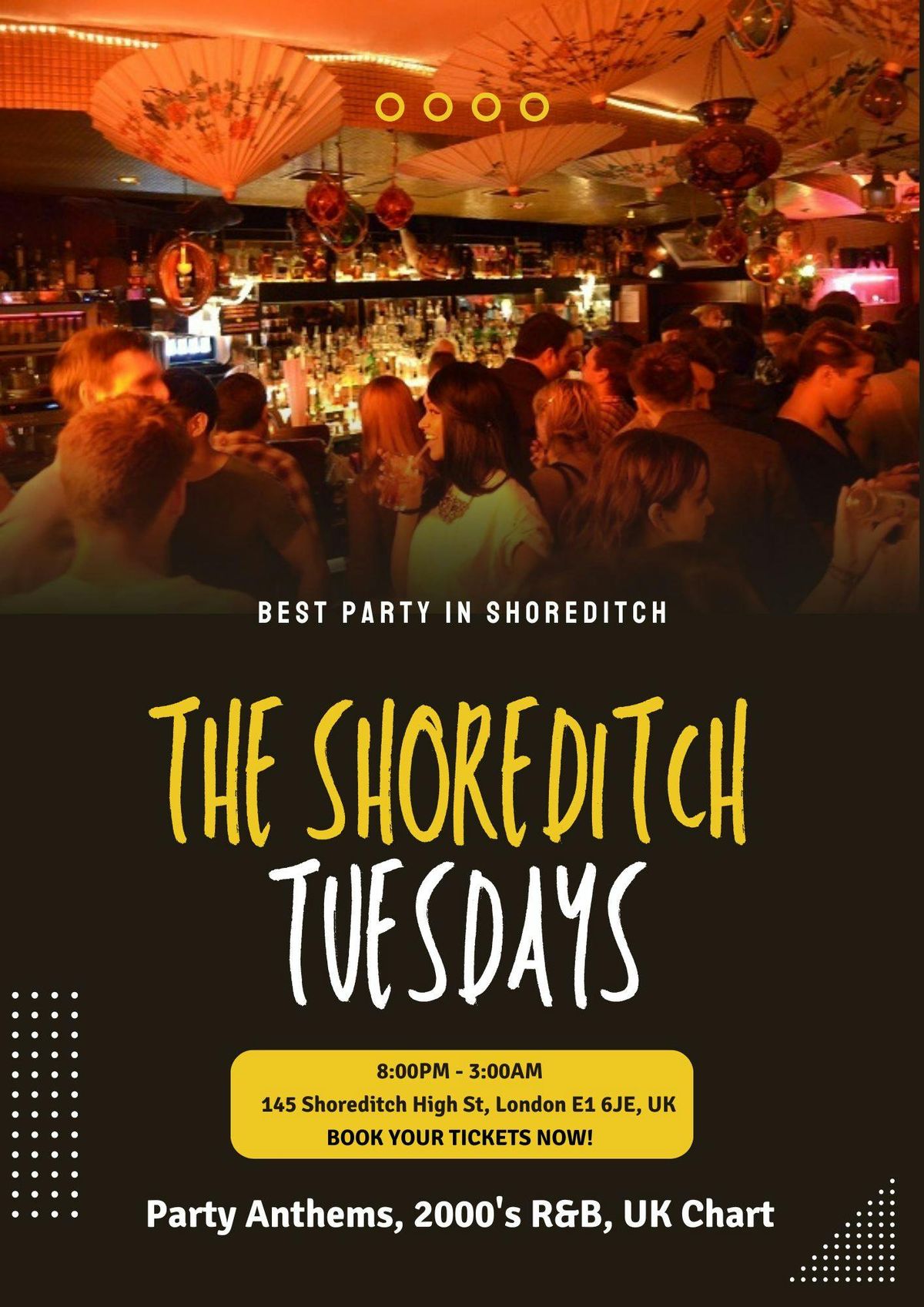 Freshers Week Party @ The Shoreditch // The Shoreditch // Commercial, Hip-Hop, R&amp;B, 28 October | AllEvents