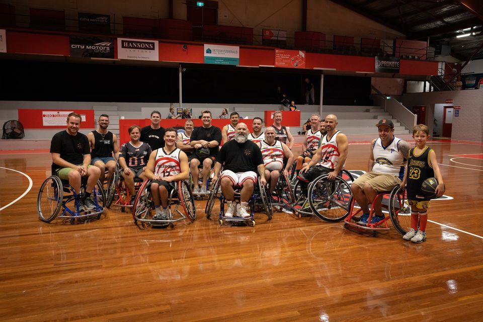 Wheelchair Basketball Night, Shellharbour City Stadium, Wollongong, 25