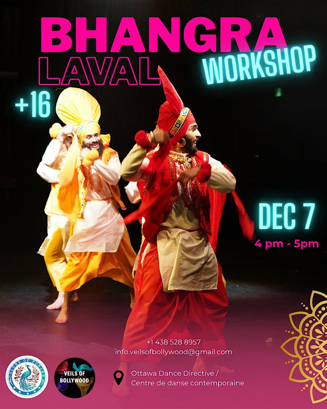 Bhangra | Laval, 7 December | Event in Laval | AllEvents