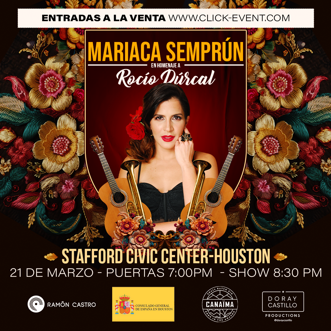Mariaca Semprun - Tribute to Rocio Durcal at Miramar Cultural Center, 20 June | Event in Miramar | AllEvents