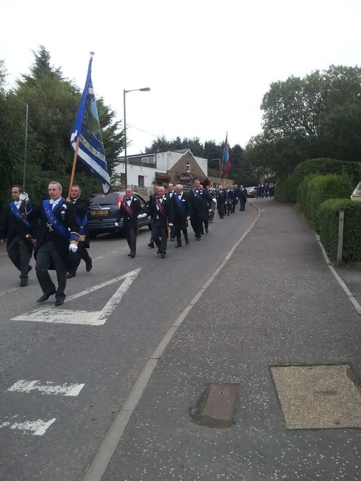 Free Colliers Annual Demonstration 2023, Redding, Falkirk, 5 August