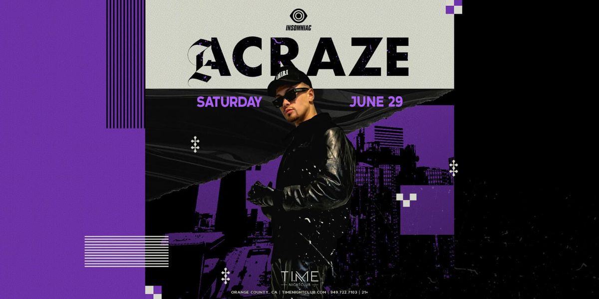 Acraze (21+), 29 June | Event in Las Vegas | AllEvents