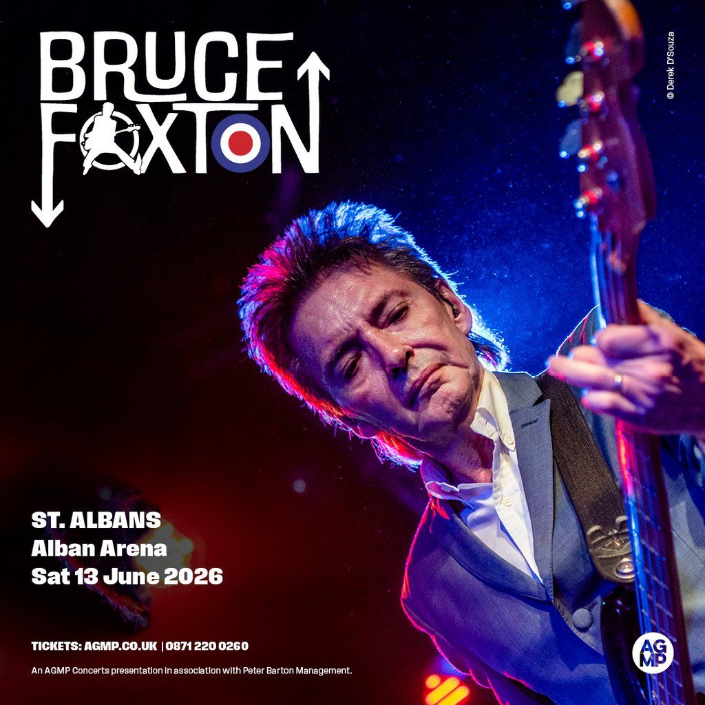 Bruce Foxton, 13 June | Event in St Albans | AllEvents