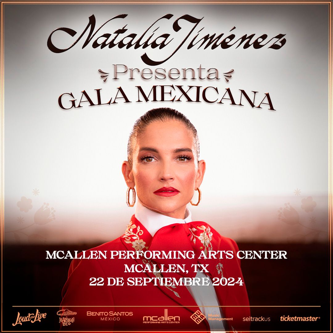 Natalia Jimenez at San Diego Civic Theatre, 7 December | Event in San Diego | AllEvents
