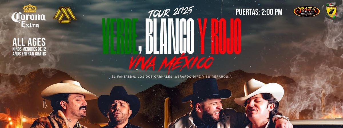VERDE, BLANCO Y ROJO TOUR 2025, 25 May | Event in Warsaw | AllEvents