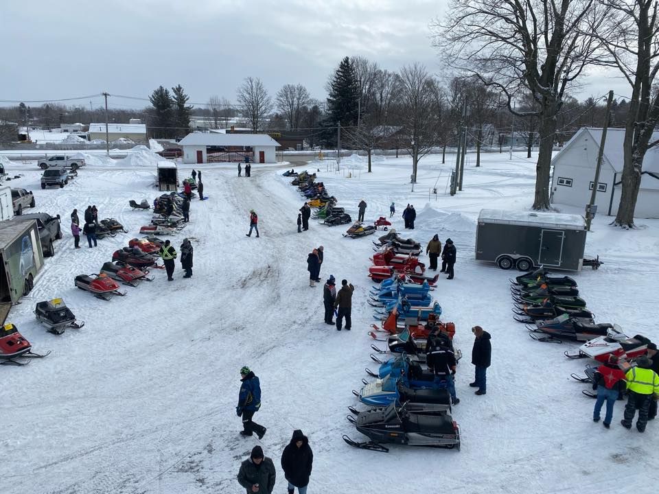 Hart Winterfest Vintage Snowmobile Show, Oceana Fairgrounds, Hart