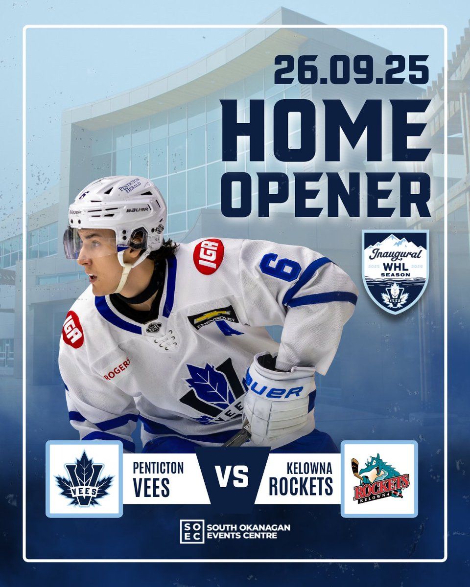 Penticton Vees vs. Kamloops Blazers, 8 January | Event in Penticton | AllEvents