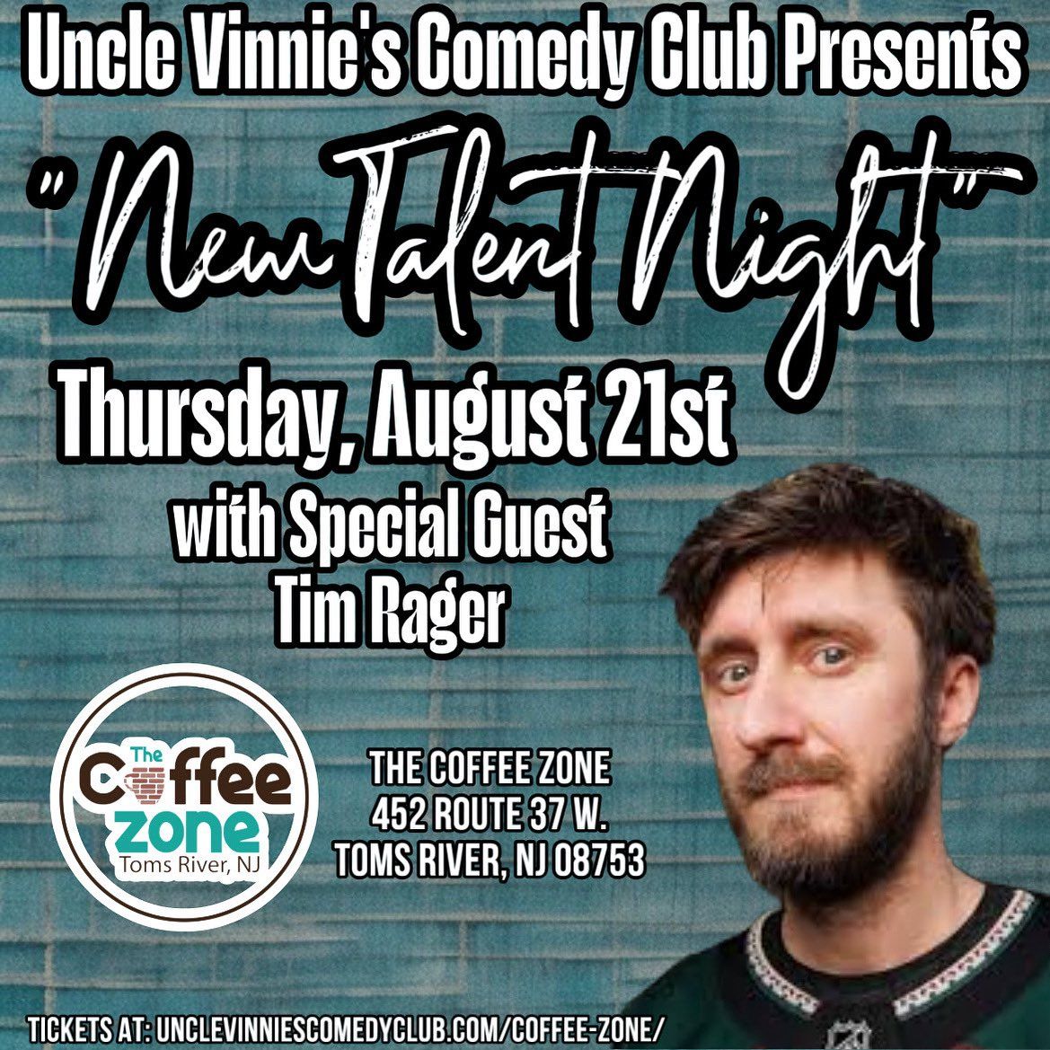 Tim Rager, 16 September | Event in Point Pleasant Beach | AllEvents