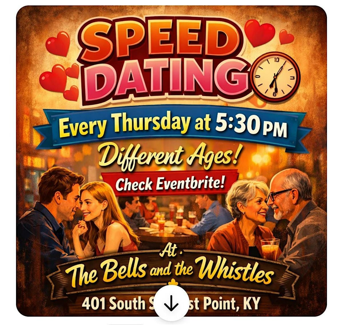 Speed dating 65 years old and older