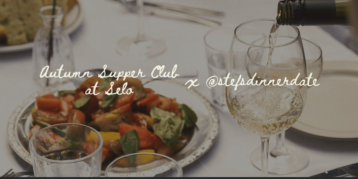 Autumn Supper Club with @stefsdinnerdate, 25 November | Event in Hamilton | AllEvents