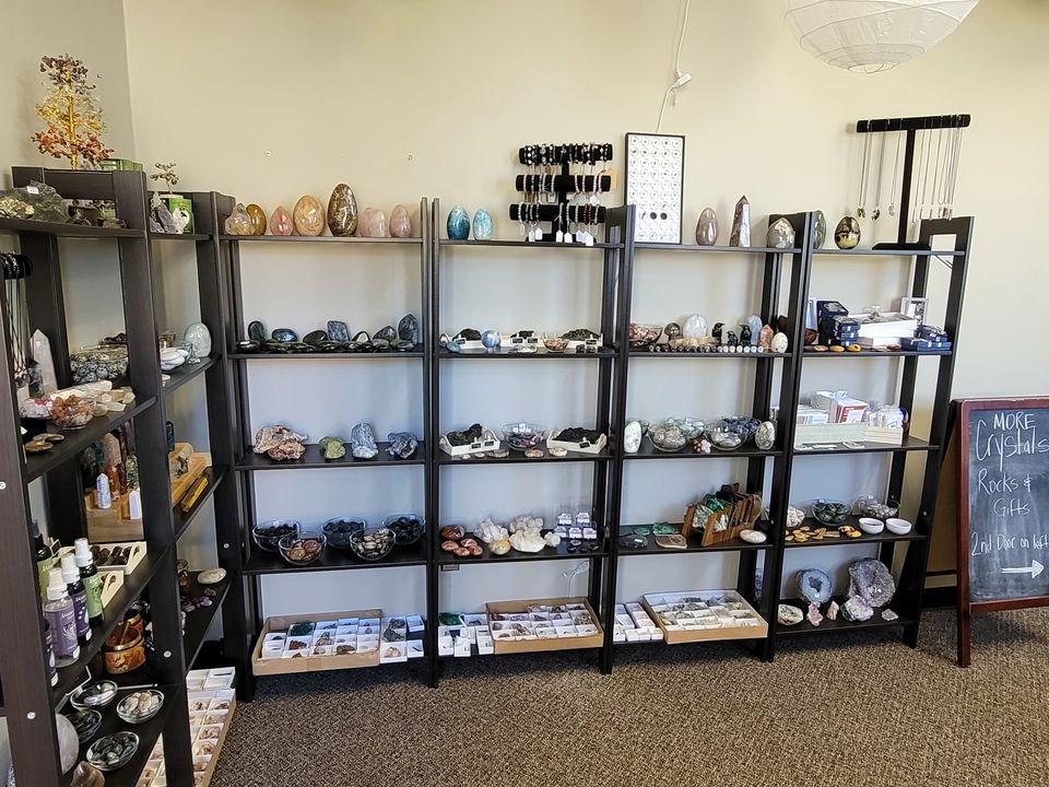 Open for Shopping Crystals, Rocks, & Gifts , Anchored Roots MN