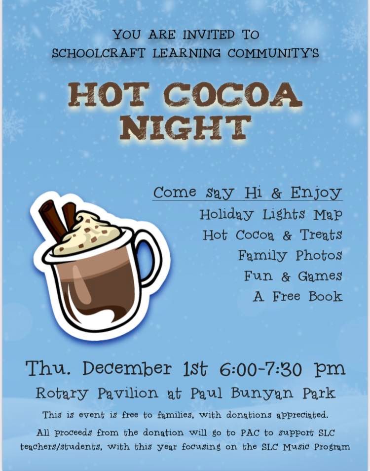 Hot Cocoa Night 2022 Paul Bunyan Park Bemidji MN Thu December 1 2022 hot-cocoa-night-2022-paul-bunyan-park-bemidji-mn-thu-december-1-2022