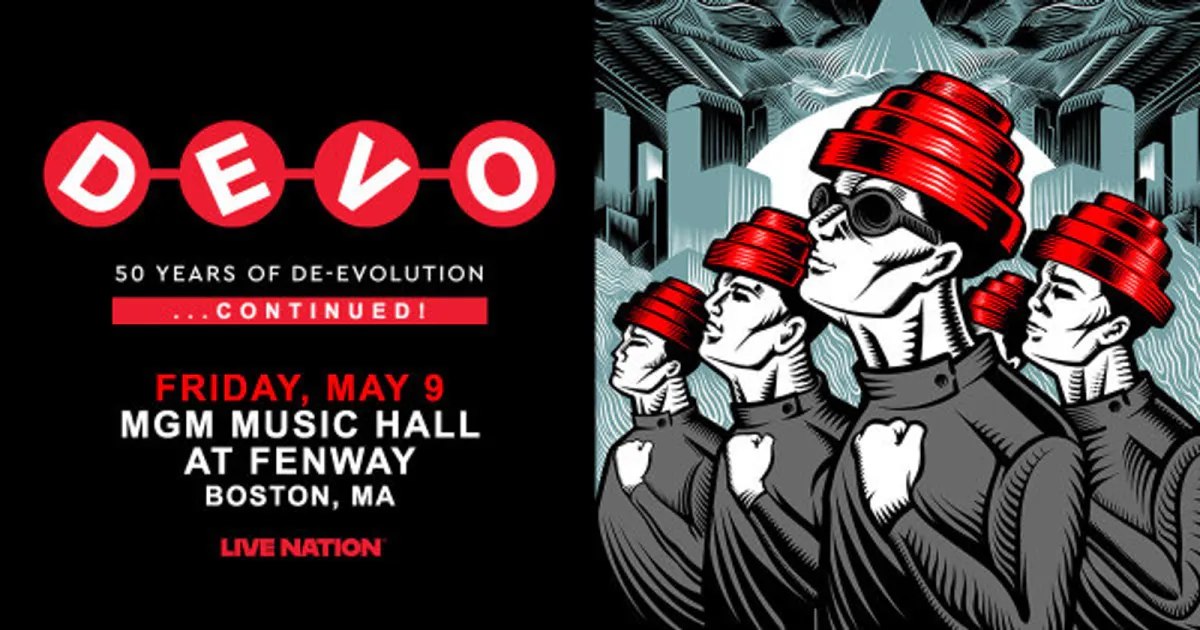 Parking DEVO: 50 Years of De-Evolution… continued!, 24 July | Event in Seattle | AllEvents