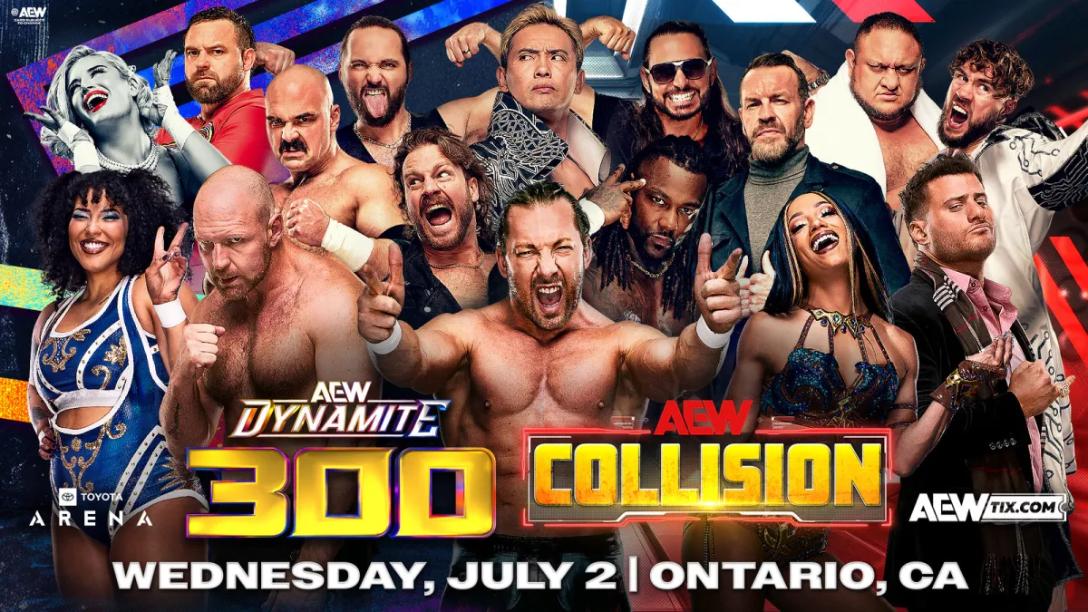 AEW presents Dynamite 300 & Collision, 2 July | Event in Ontario | AllEvents