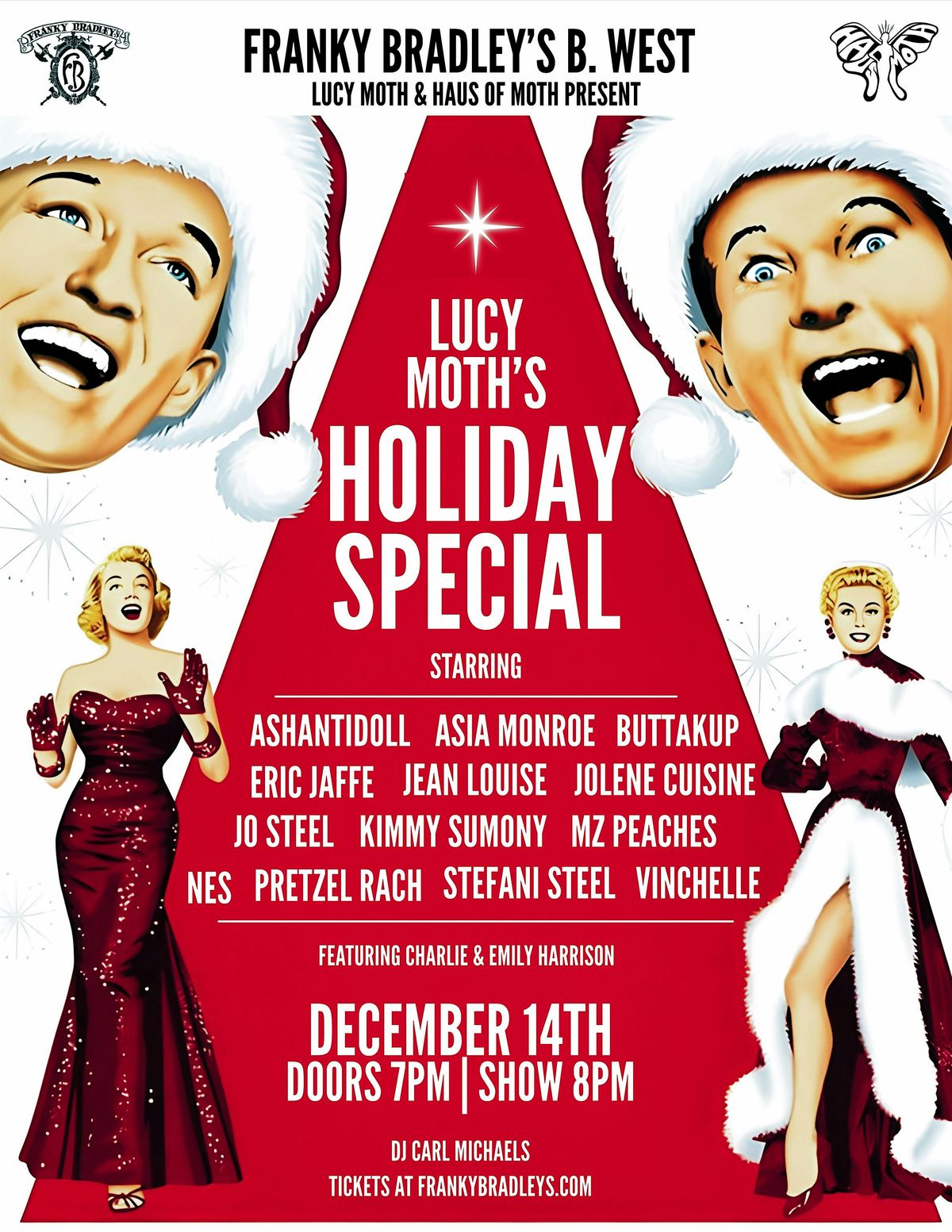 Lucy Moth's Holiday Special, 14 December | Event in Philadelphia | AllEvents
