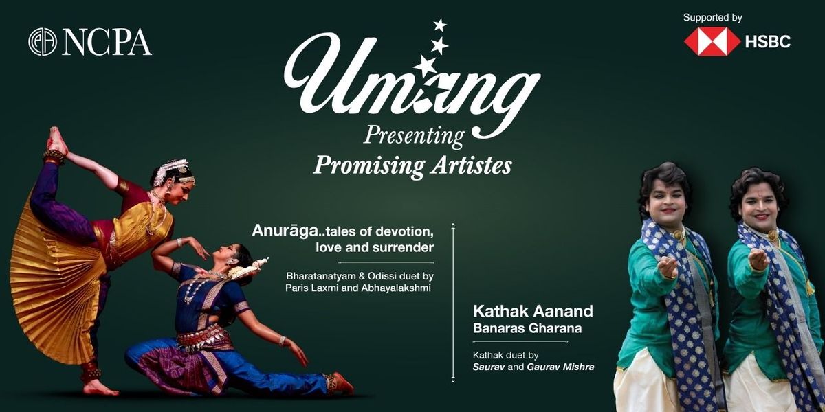 NCPA Umang series supported by HSBC, 19 June | Event in Mumbai | AllEvents
